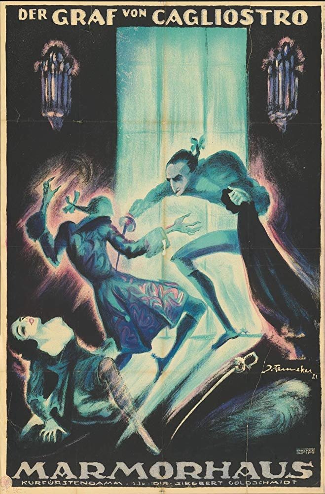 Постер Der Graf von Cagliostro